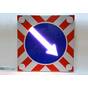 Купить светодиодный дорожный знак 4.2.1 фон моргающая красно белый по недорогой цене от производителя со склада в Москве