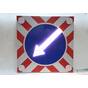 Купить светодиодный дорожный знак 4.2.1 - 4.2.2 фон моргающая красно белый по недорогой цене от производителя со склада в Москве