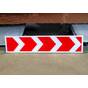 Знак дорожный светодиодный 1.34 направление поворота шеврон шеврон предупреждающие светодиодный большой для дороги купить по недорогой цене от производителя в Москве