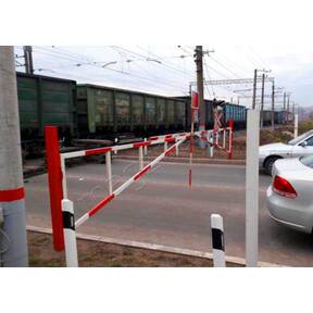 Шлагбаум жд переездный красный механический купить по недорогой цене от производителя в Москве