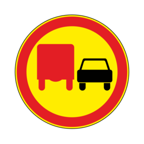 Знак 3.22 обгон грузовым автомобилям запрещен