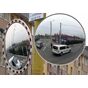 Зеркало с кронштейном дорожное сферическое безопасности универсальное для перекрестка купить по недорогой цене от производителя в Москве